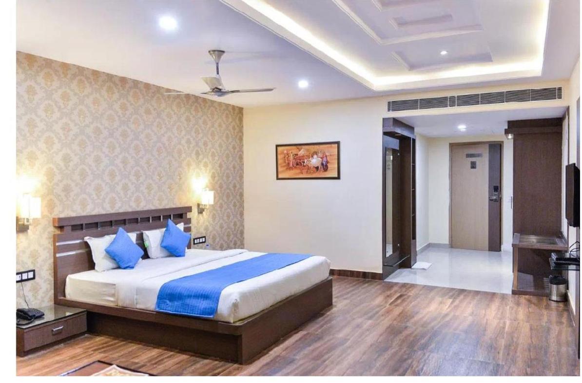 Puja Residency Hotell Varanasi Eksteriør bilde