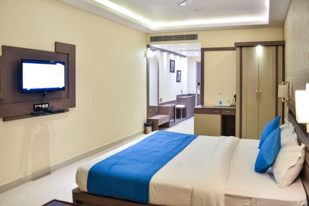 Puja Residency Hotell Varanasi Eksteriør bilde